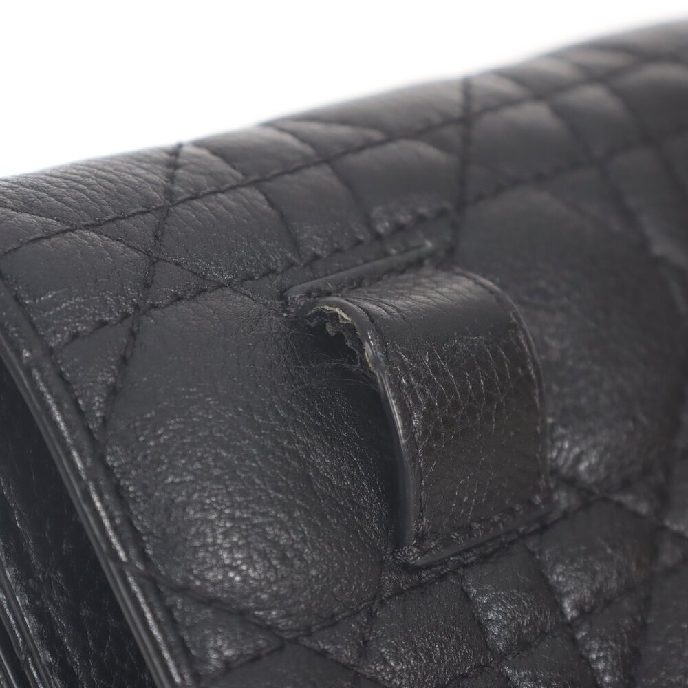 ♥️Dior Caro Black Leather Crossbody Handbag♥️ - Picture 9 of 15